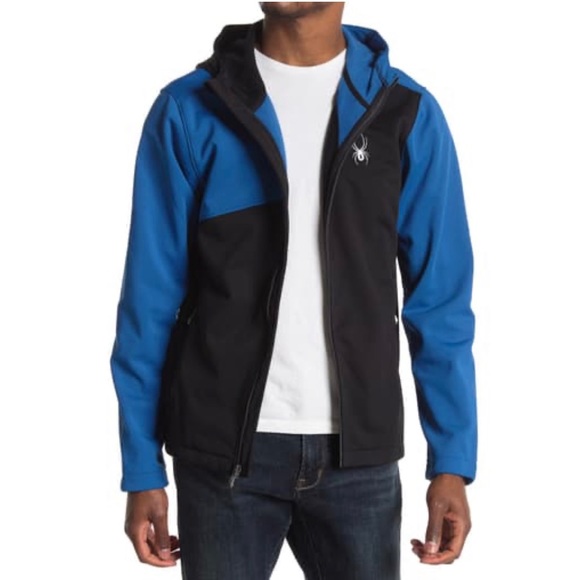 Spyder Old Glory Hooded Soft Shell Jacket - Picture 2 of 3